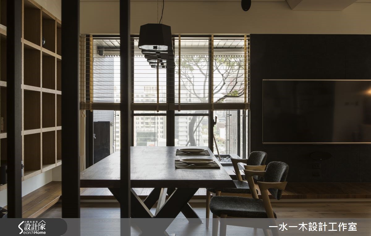 31坪新成屋(5年以下)＿休閒風餐廳書房案例圖片＿一水一木設計工作室＿一水一木_03之2