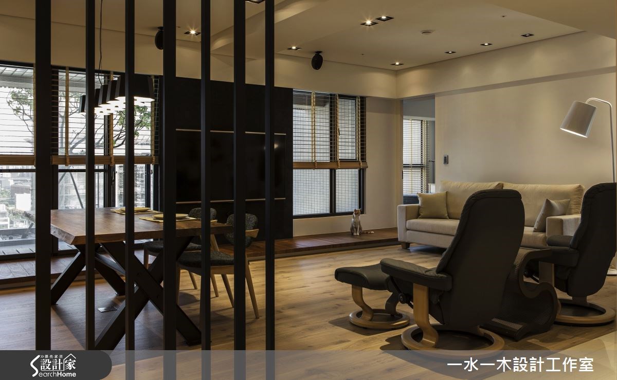 31坪新成屋(5年以下)＿休閒風客廳餐廳案例圖片＿一水一木設計工作室＿一水一木_03之3