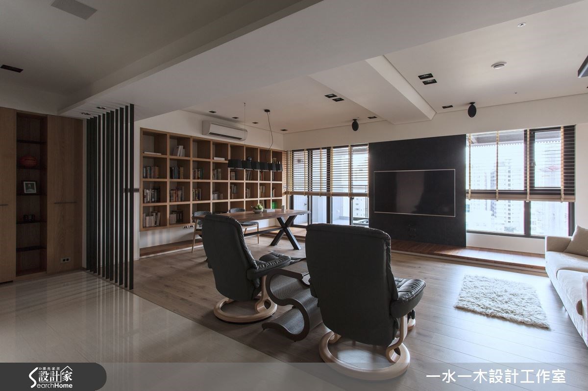 31坪新成屋(5年以下)＿休閒風客廳案例圖片＿一水一木設計工作室＿一水一木_03之5
