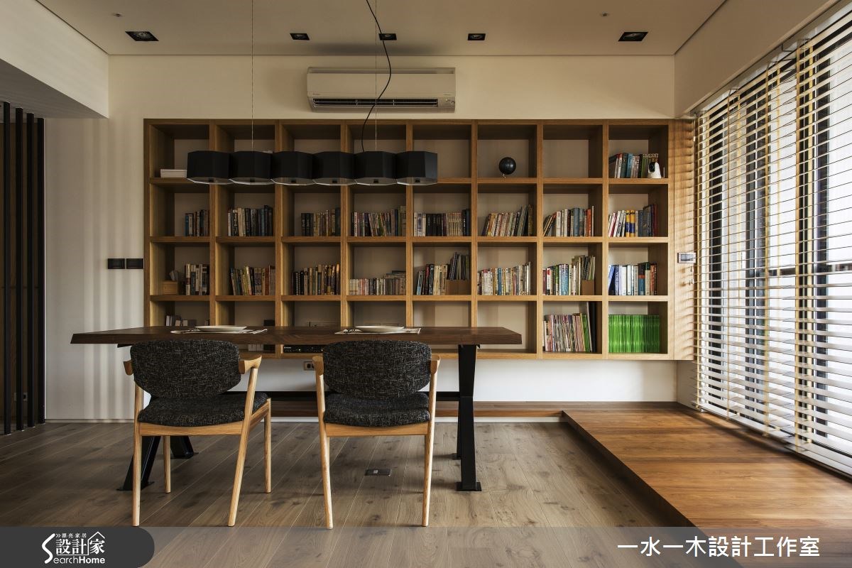 31坪新成屋(5年以下)＿休閒風餐廳書房案例圖片＿一水一木設計工作室＿一水一木_03之12