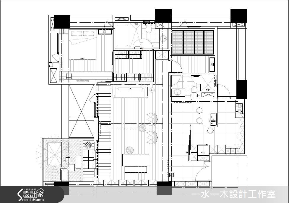 31坪新成屋(5年以下)＿休閒風案例圖片＿一水一木設計工作室＿一水一木_03之23