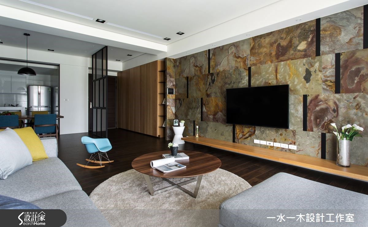 44坪新成屋(5年以下)＿簡約風客廳案例圖片＿一水一木設計工作室＿一水一木_04之7