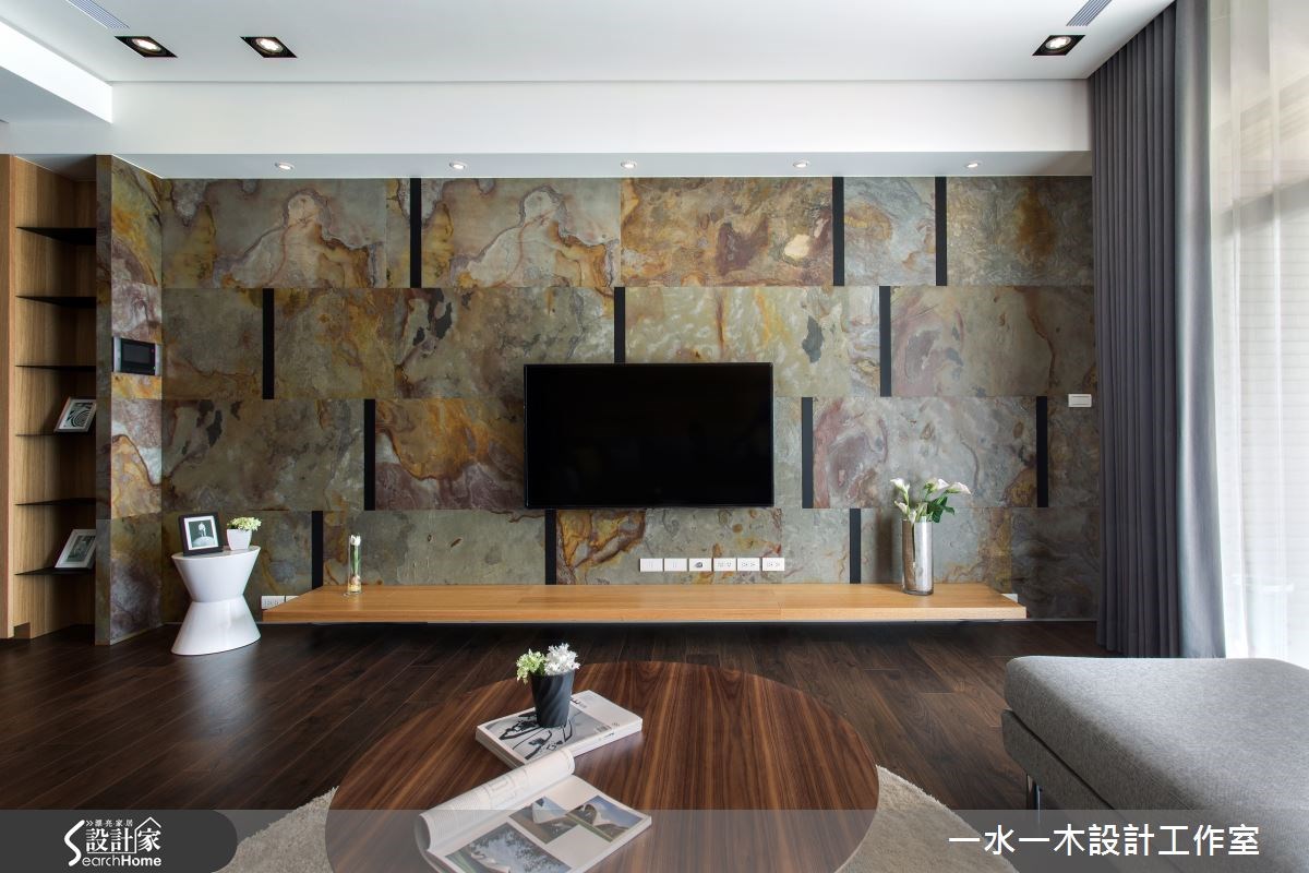 44坪新成屋(5年以下)＿簡約風客廳案例圖片＿一水一木設計工作室＿一水一木_04之8