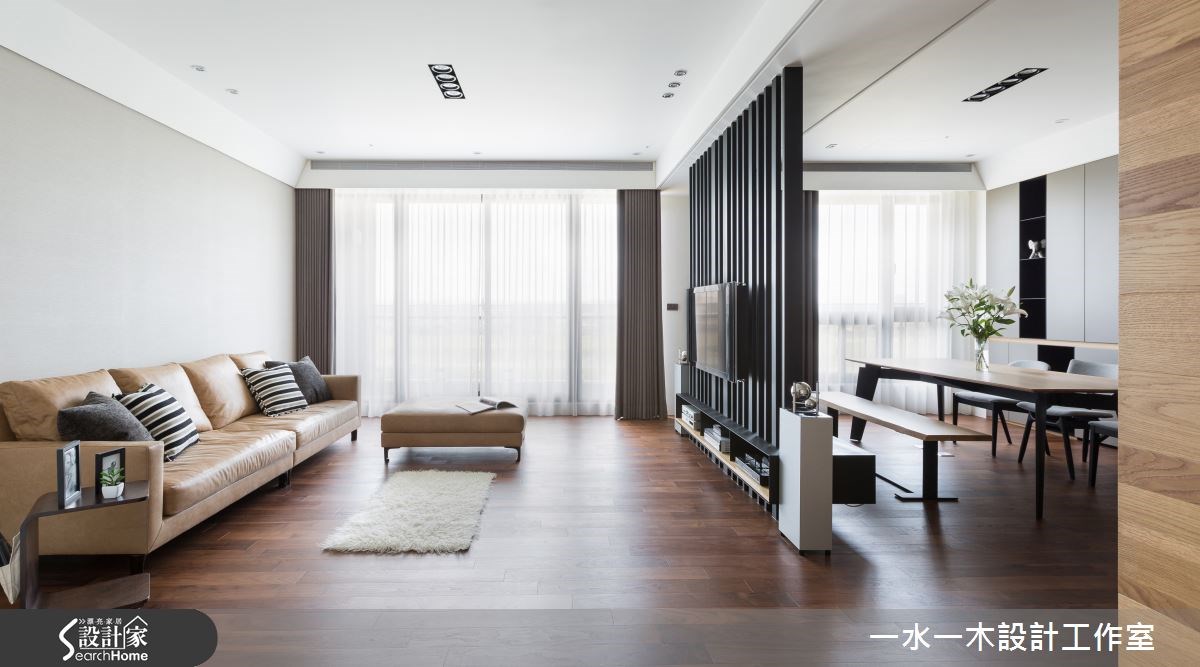 50坪新成屋(5年以下)＿簡約風客廳餐廳案例圖片＿一水一木設計工作室＿一水一木_05之2