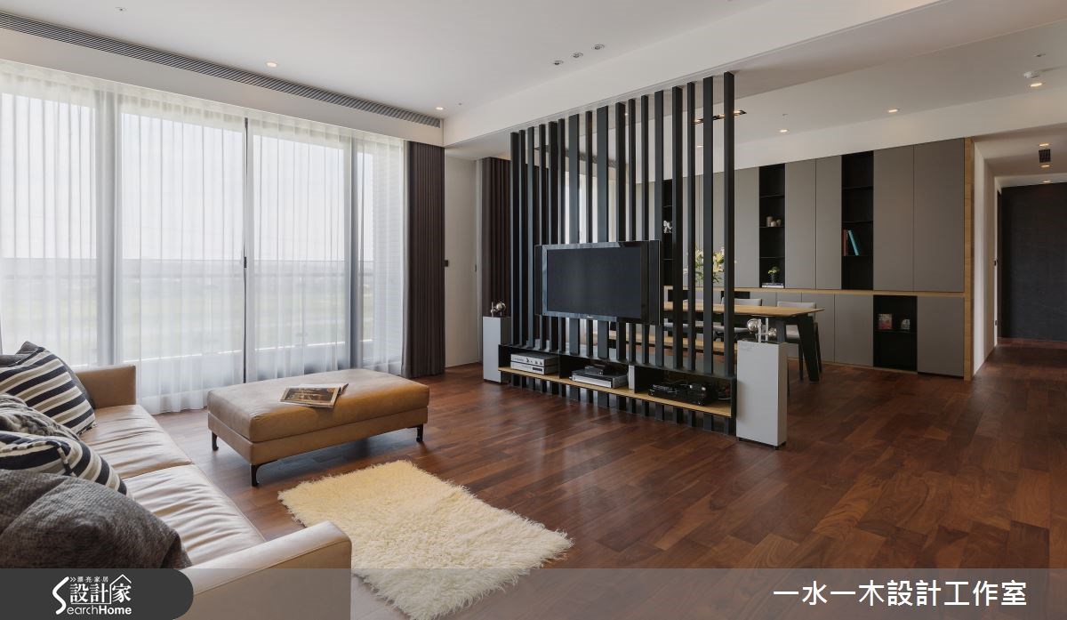 50坪新成屋(5年以下)＿簡約風客廳案例圖片＿一水一木設計工作室＿一水一木_05之5