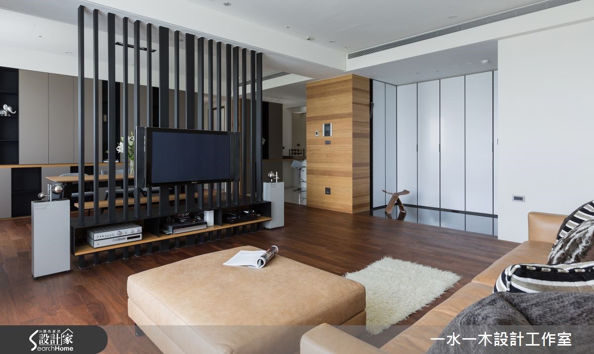50坪新成屋(5年以下)＿簡約風玄關客廳案例圖片＿一水一木設計工作室＿一水一木_05之6