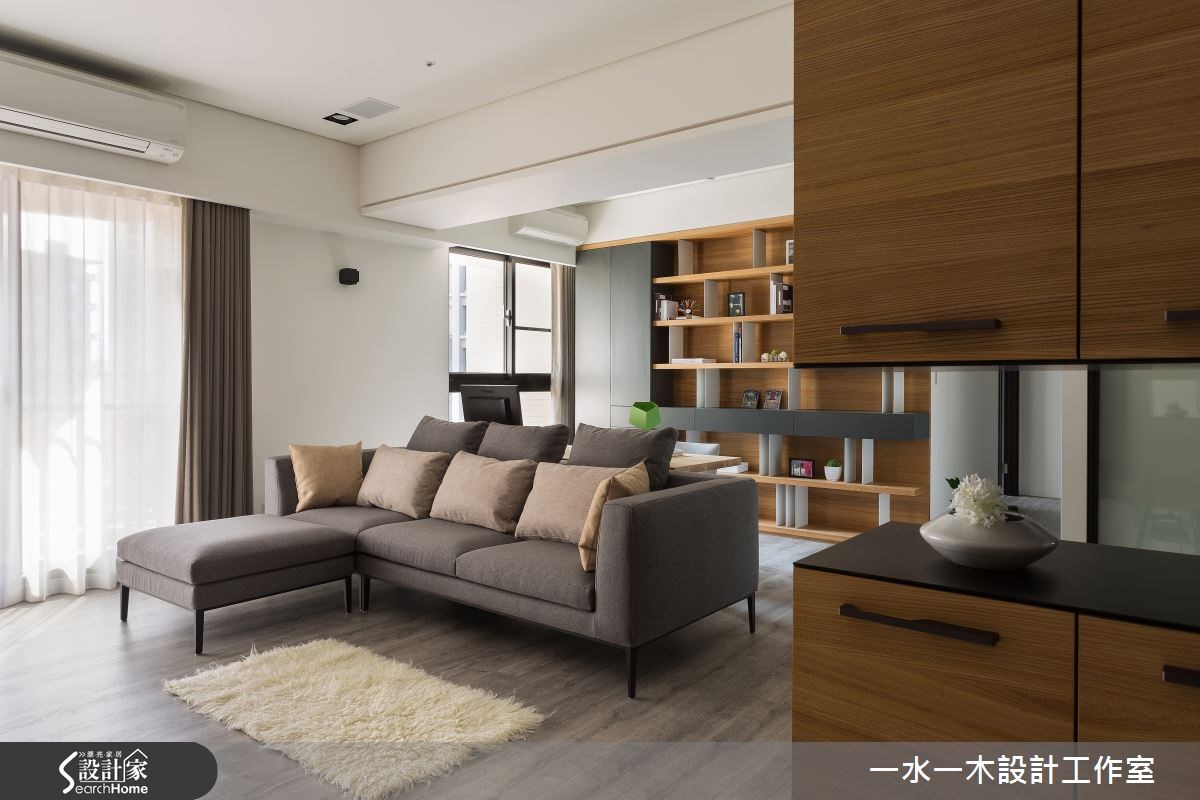 新成屋(5年以下)＿簡約風客廳案例圖片＿一水一木設計工作室＿一水一木_06之3