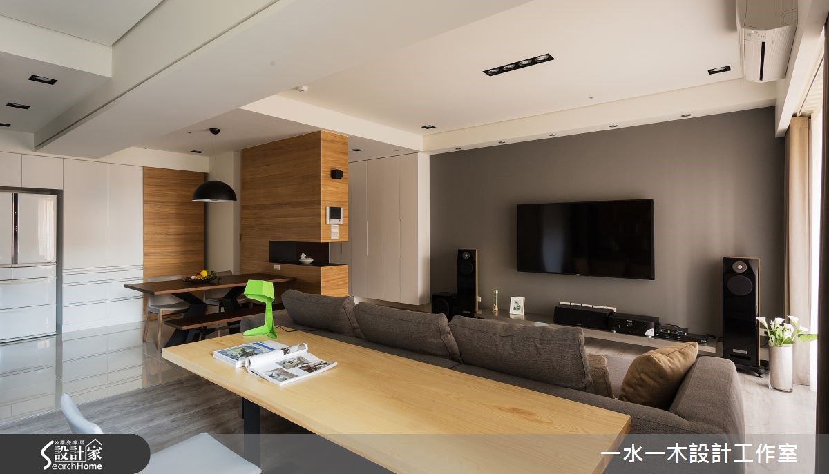 新成屋(5年以下)＿簡約風客廳餐廳書房案例圖片＿一水一木設計工作室＿一水一木_06之8