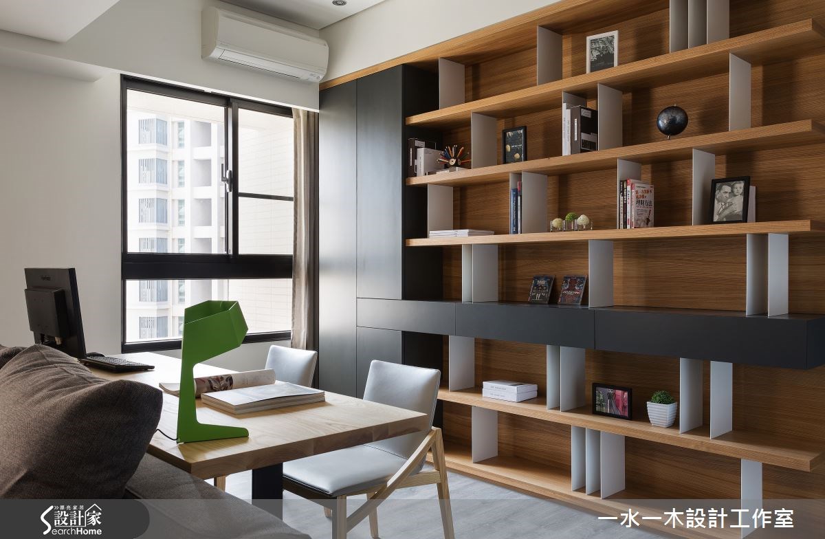 新成屋(5年以下)＿簡約風書房案例圖片＿一水一木設計工作室＿一水一木_06之10