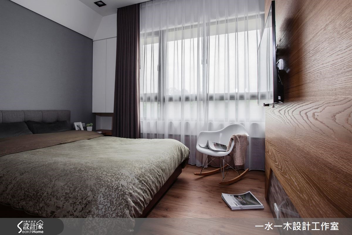 新成屋(5年以下)＿簡約風臥室案例圖片＿一水一木設計工作室＿一水一木_07之12