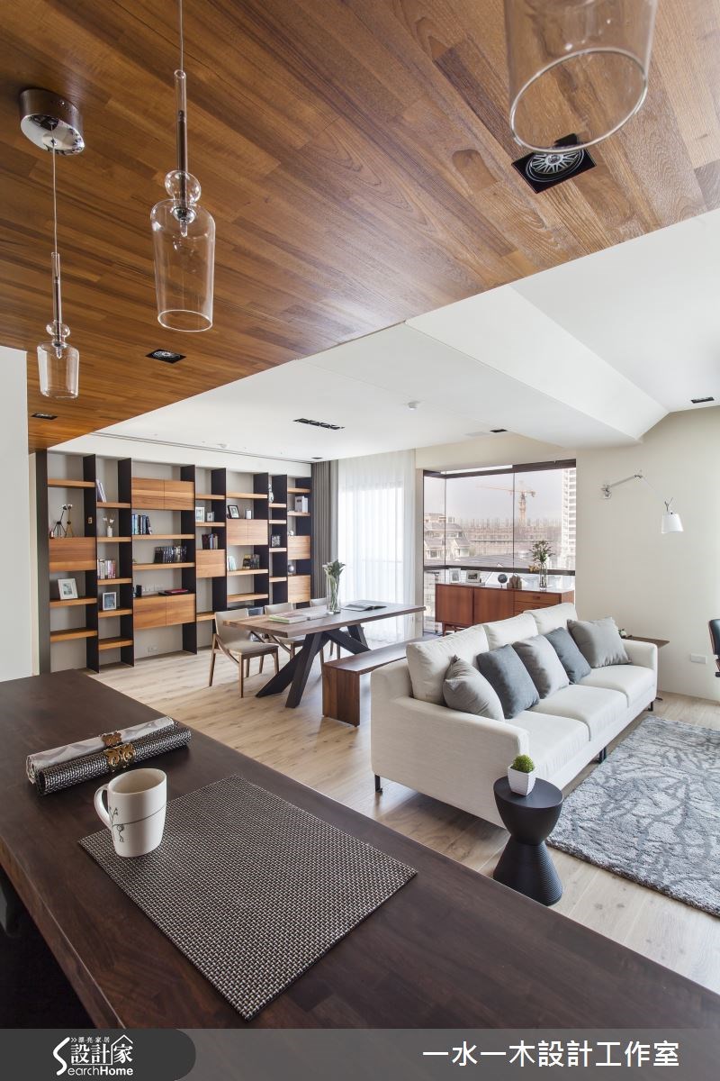 新成屋(5年以下)＿奢華風客廳吧檯書房案例圖片＿一水一木設計工作室＿一水一木_08之4