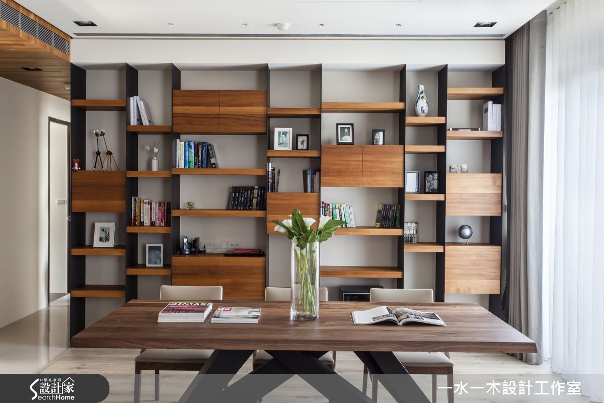 新成屋(5年以下)＿奢華風餐廳書房案例圖片＿一水一木設計工作室＿一水一木_08之7