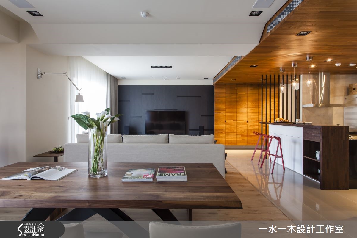 新成屋(5年以下)＿奢華風吧檯書房案例圖片＿一水一木設計工作室＿一水一木_08之15