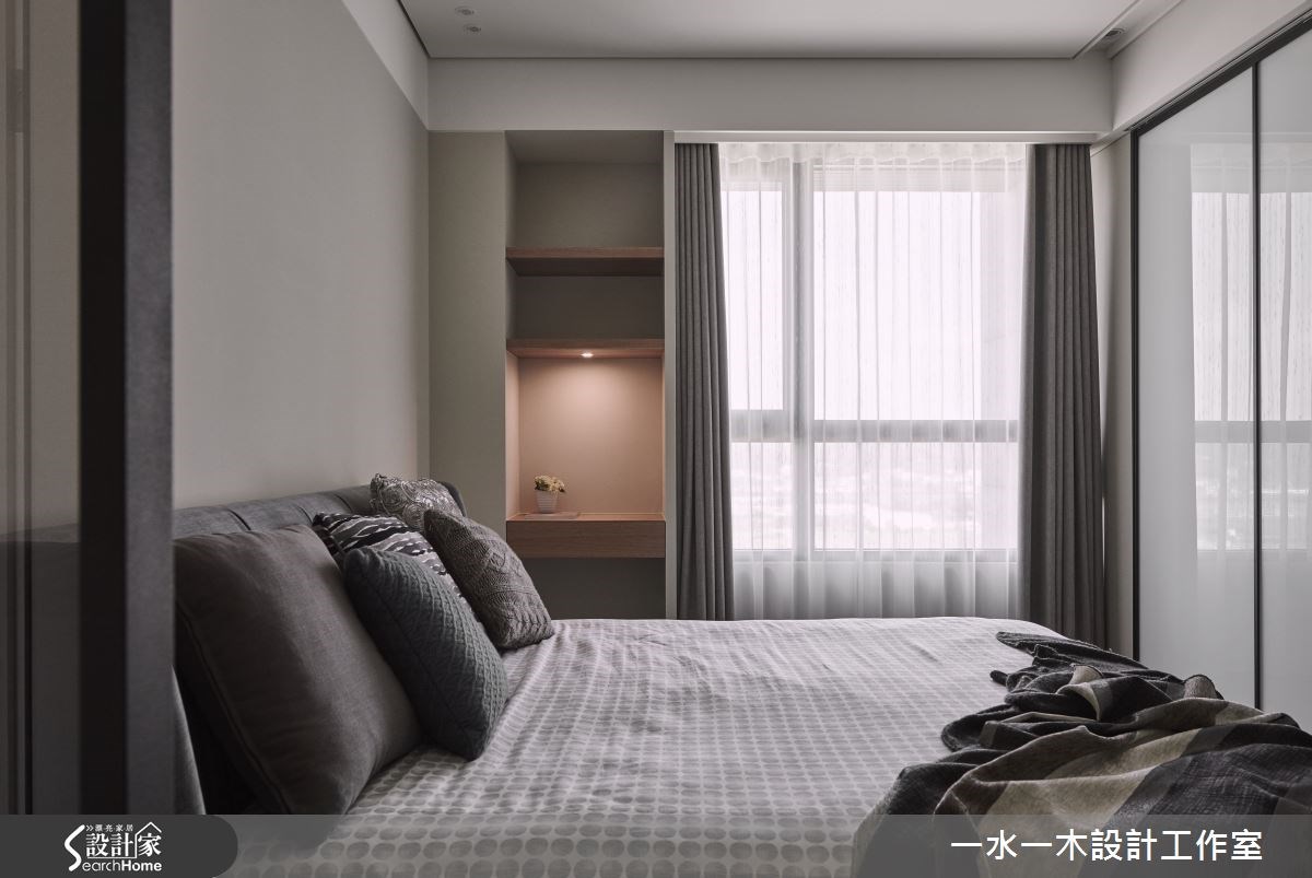 新成屋(5年以下)＿現代風臥室案例圖片＿一水一木設計工作室＿一水一木_09之18