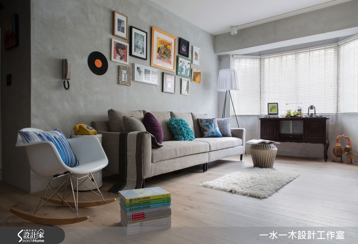 30坪老屋(16~30年)＿工業風客廳案例圖片＿一水一木設計工作室＿一水一木_10之1