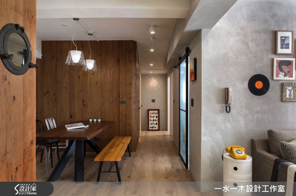 30坪老屋(16~30年)＿工業風餐廳走廊案例圖片＿一水一木設計工作室＿一水一木_10之10
