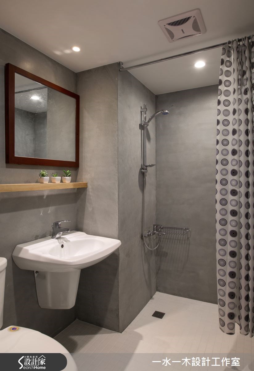 30坪老屋(16~30年)＿工業風浴室案例圖片＿一水一木設計工作室＿一水一木_10之14