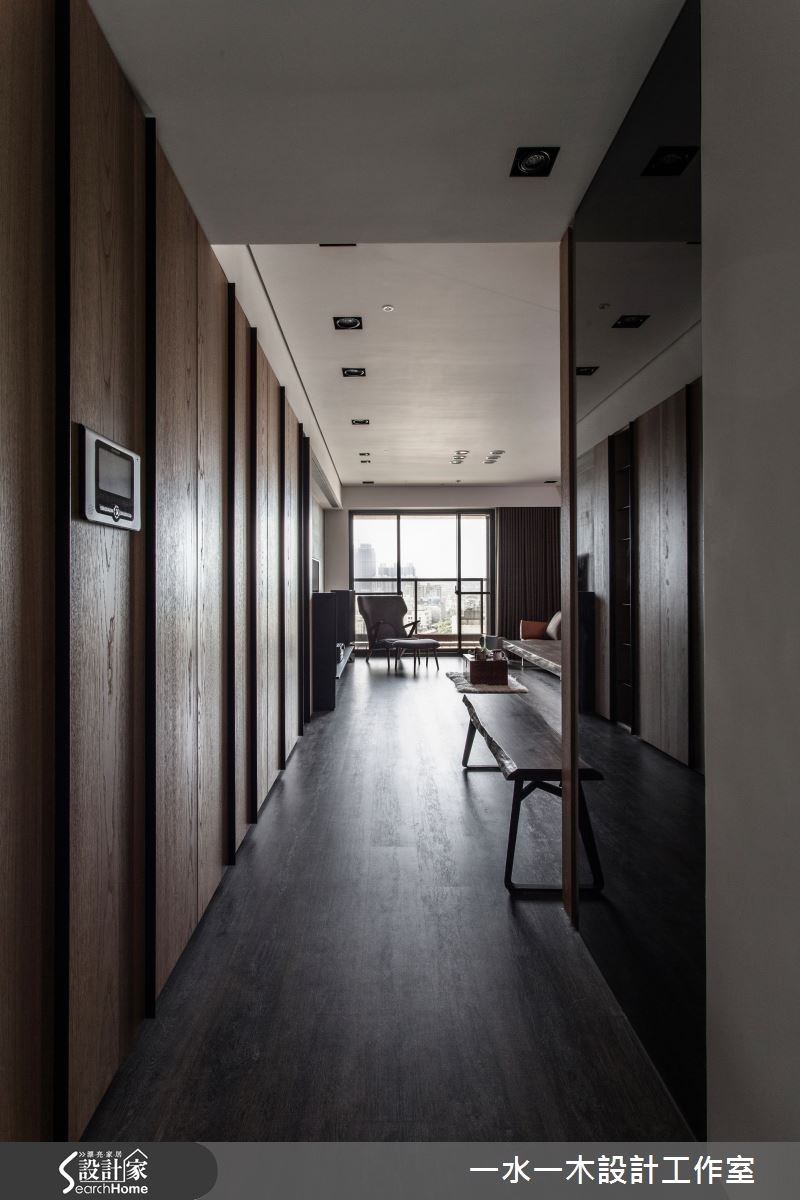 28坪新成屋(5年以下)＿工業風走廊案例圖片＿一水一木設計工作室＿一水一木_11之1