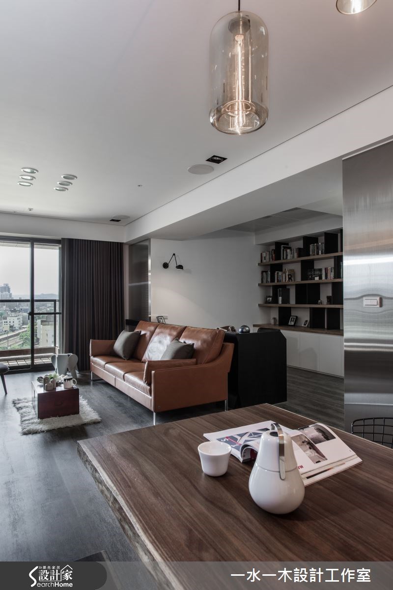 28坪新成屋(5年以下)＿工業風客廳餐廳案例圖片＿一水一木設計工作室＿一水一木_11之6