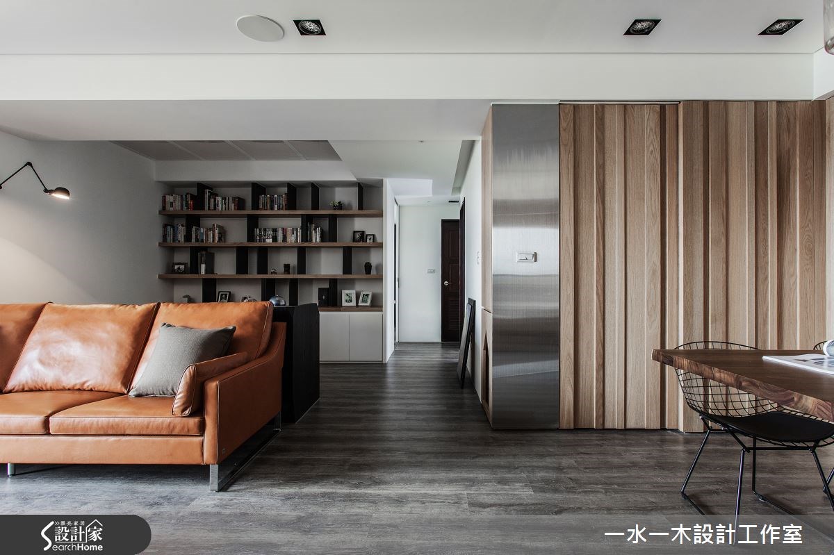 28坪新成屋(5年以下)＿工業風客廳書房案例圖片＿一水一木設計工作室＿一水一木_11之7