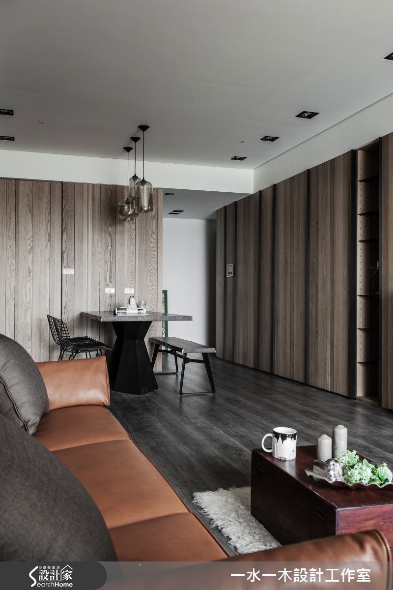 28坪新成屋(5年以下)＿工業風客廳餐廳案例圖片＿一水一木設計工作室＿一水一木_11之16