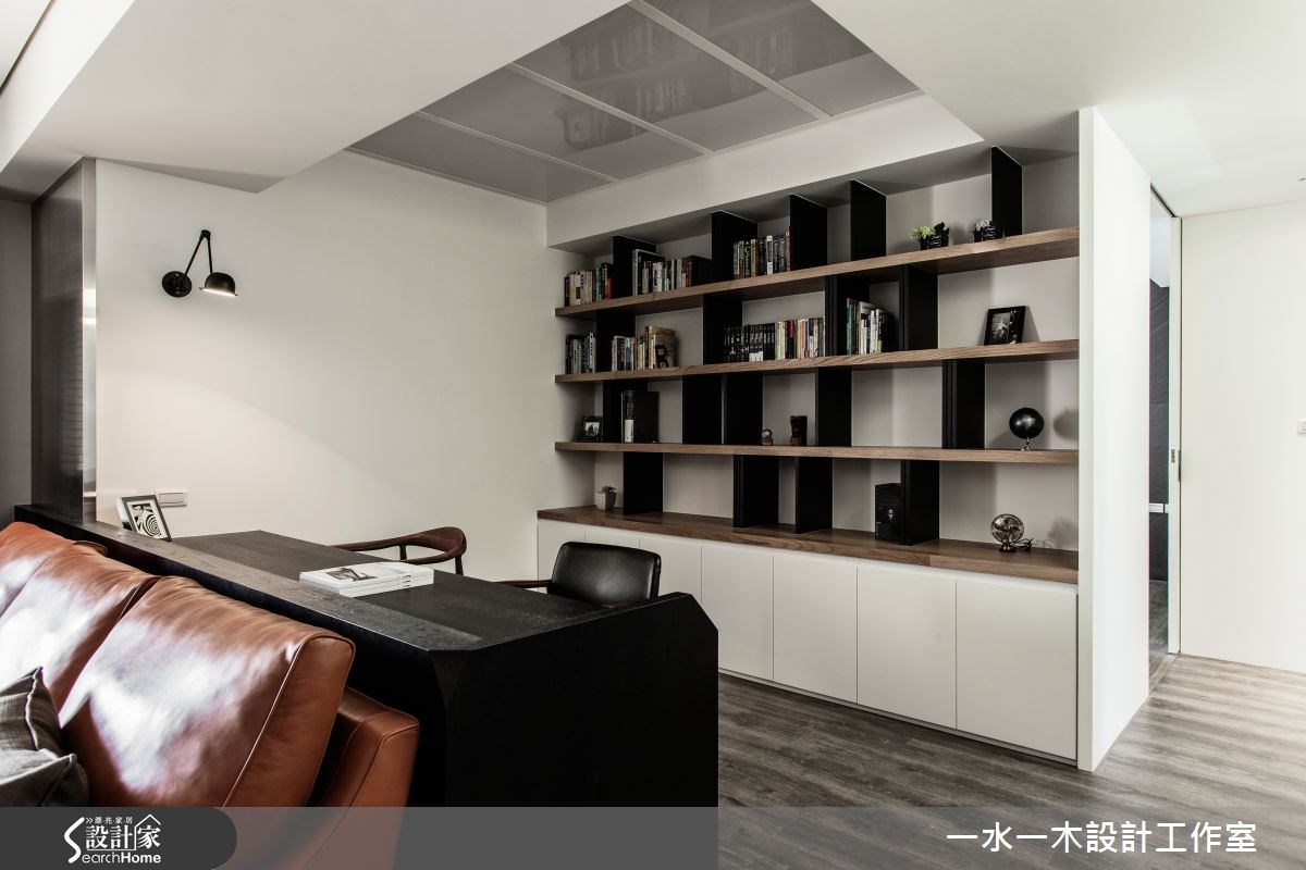 28坪新成屋(5年以下)＿工業風書房案例圖片＿一水一木設計工作室＿一水一木_11之17