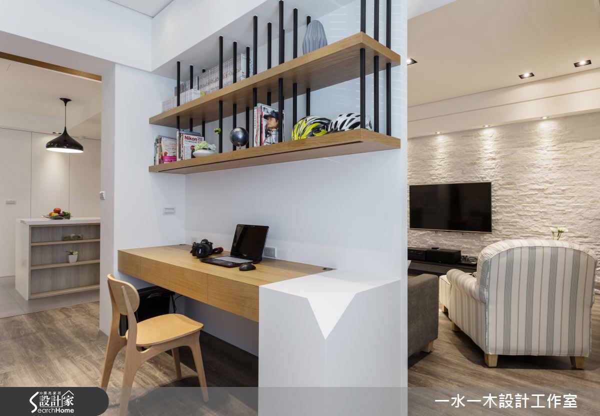 新成屋(5年以下)＿現代風書房案例圖片＿一水一木設計工作室＿一水一木_12之10