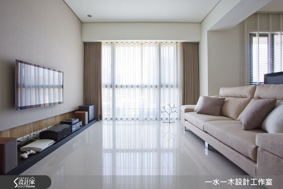 24坪中古屋(5~15年)＿北歐風客廳案例圖片＿一水一木設計工作室＿一水一木_15之1