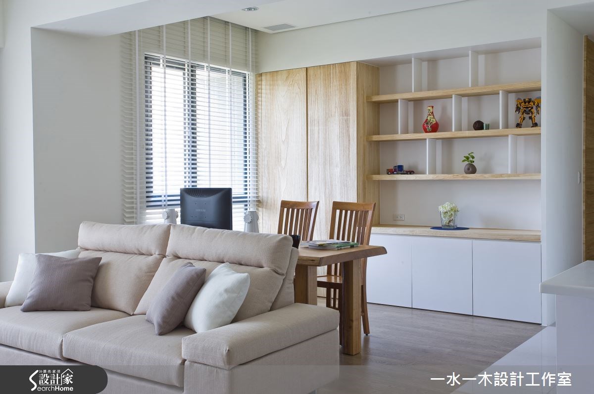 24坪中古屋(5~15年)＿北歐風客廳案例圖片＿一水一木設計工作室＿一水一木_15之4
