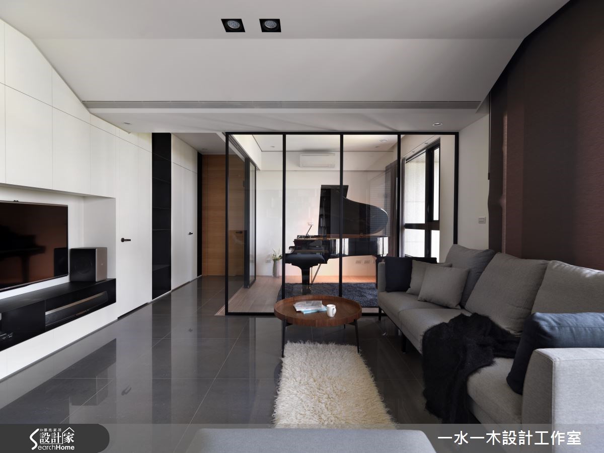 33坪新成屋(5年以下)＿北歐風客廳案例圖片＿一水一木設計工作室＿一水一木_14之4