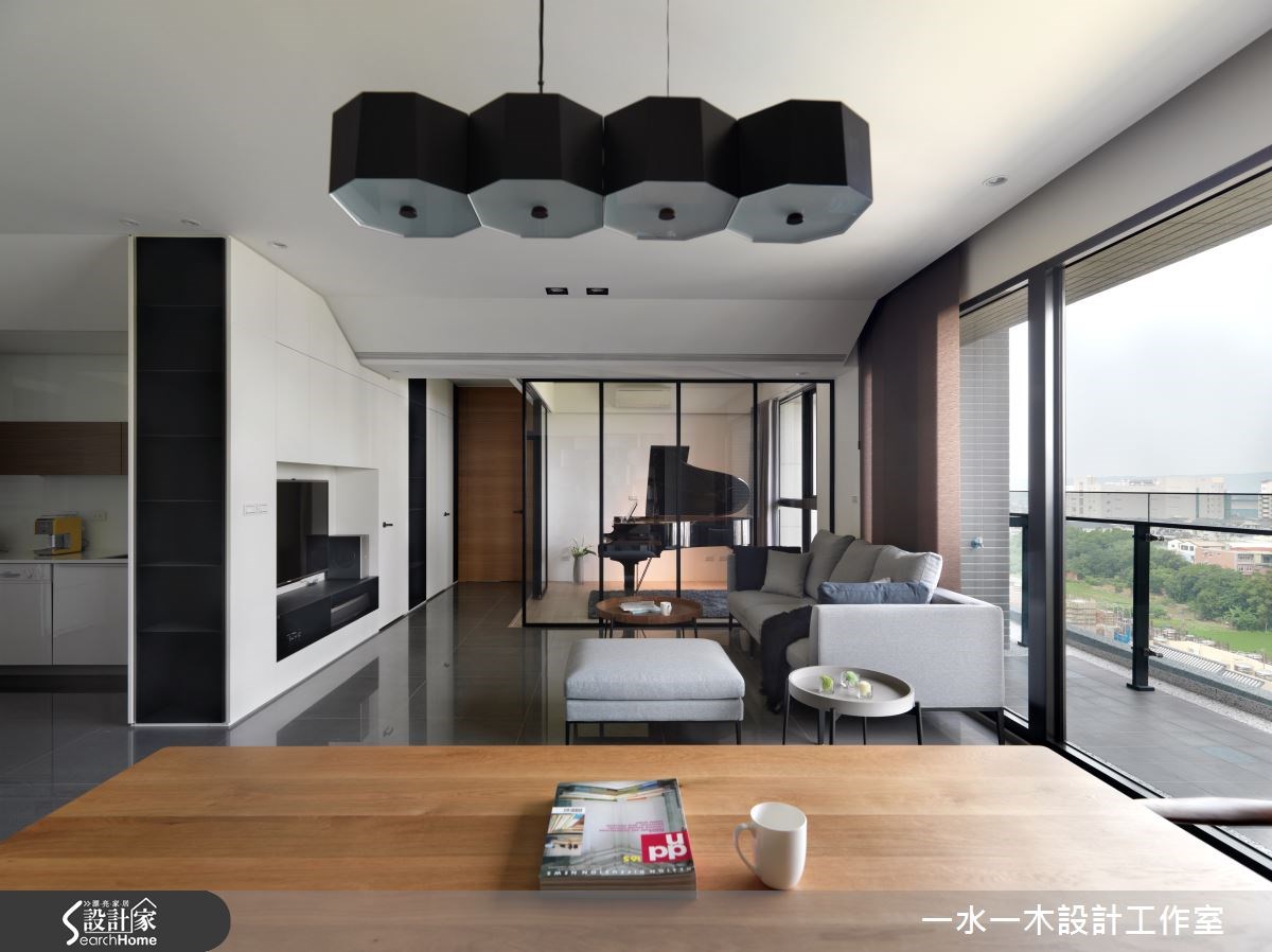 33坪新成屋(5年以下)＿北歐風客廳案例圖片＿一水一木設計工作室＿一水一木_14之9