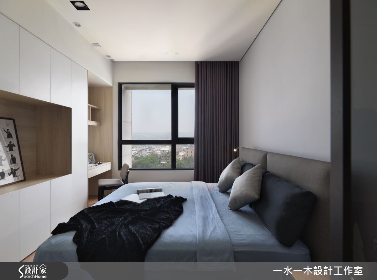 33坪新成屋(5年以下)＿北歐風臥室案例圖片＿一水一木設計工作室＿一水一木_14之10