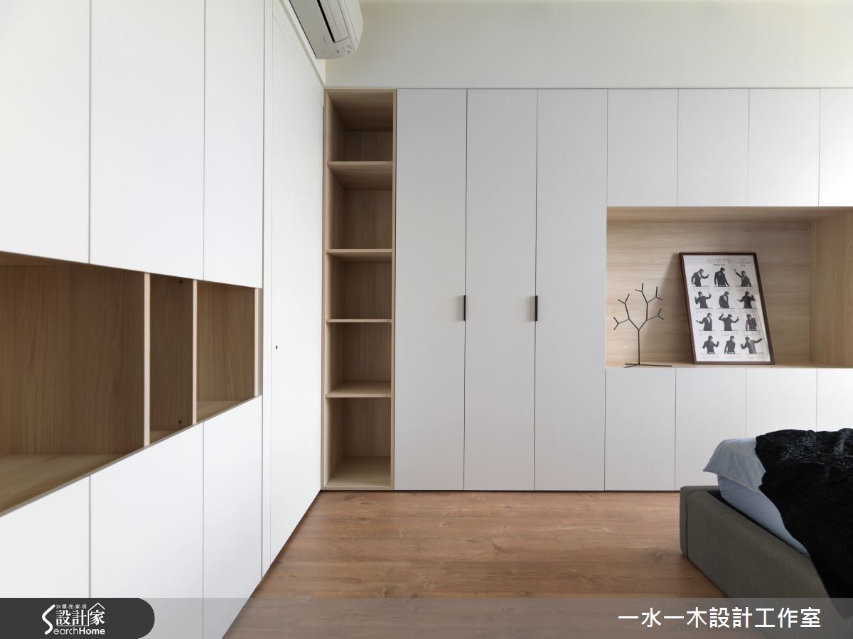 33坪新成屋(5年以下)＿北歐風臥室案例圖片＿一水一木設計工作室＿一水一木_14之13
