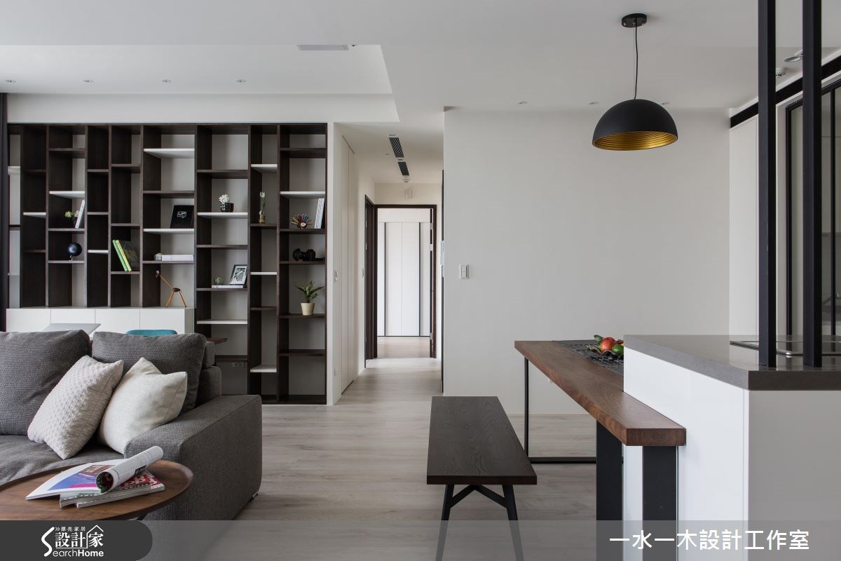 26坪新成屋(5年以下)＿現代風走廊案例圖片＿一水一木設計工作室＿一水一木_17之6