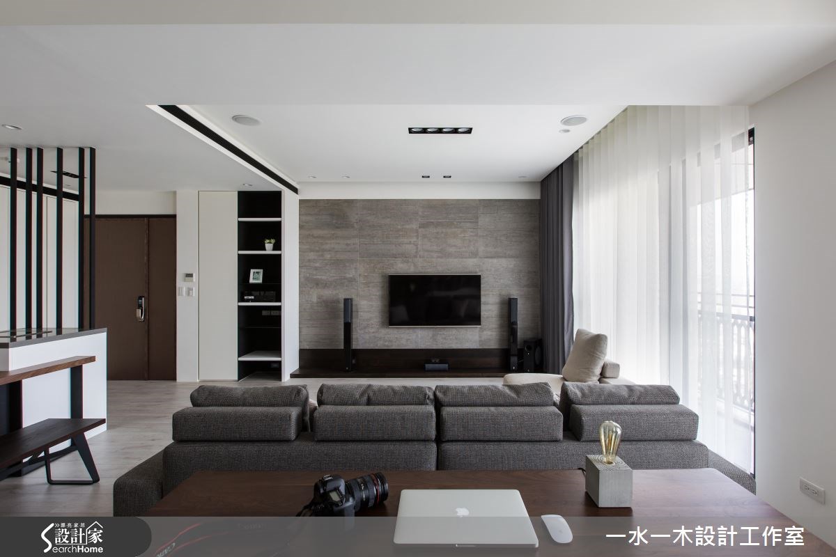 26坪新成屋(5年以下)＿現代風客廳案例圖片＿一水一木設計工作室＿一水一木_17之8