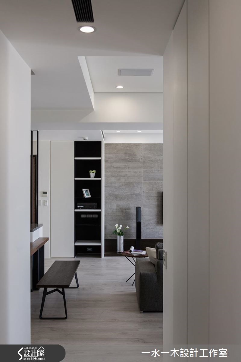 26坪新成屋(5年以下)＿現代風走廊案例圖片＿一水一木設計工作室＿一水一木_17之13