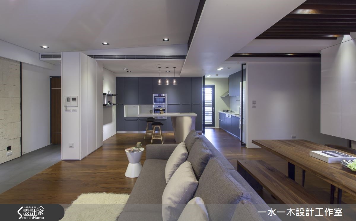 新成屋(5年以下)＿奢華風客廳餐廳吧檯案例圖片＿一水一木設計工作室＿一水一木_18之14