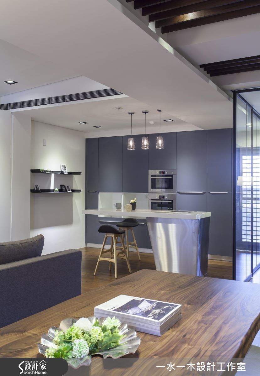 新成屋(5年以下)＿奢華風餐廳吧檯書房案例圖片＿一水一木設計工作室＿一水一木_18之17