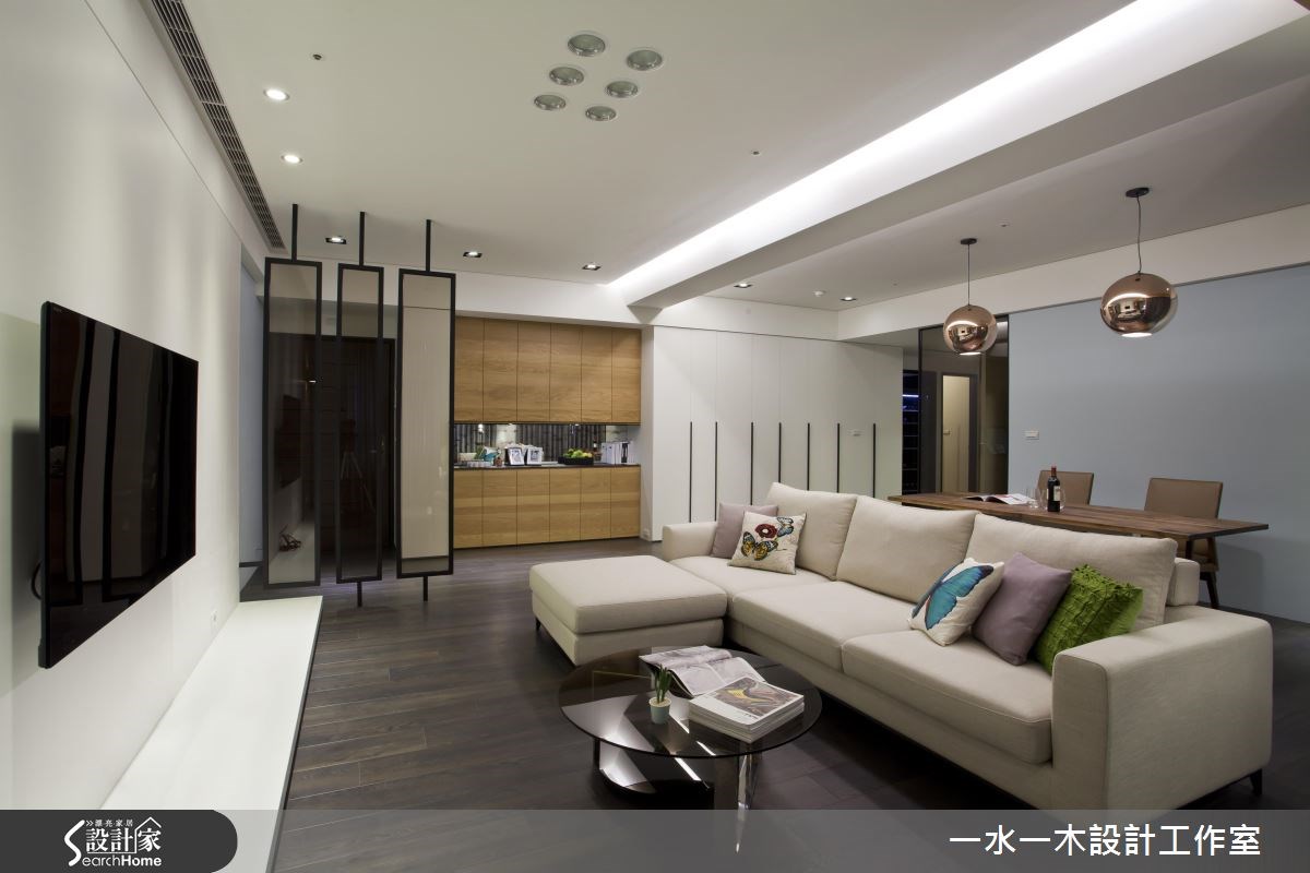 36坪新成屋(5年以下)＿奢華風客廳餐廳案例圖片＿一水一木設計工作室＿一水一木_19之6