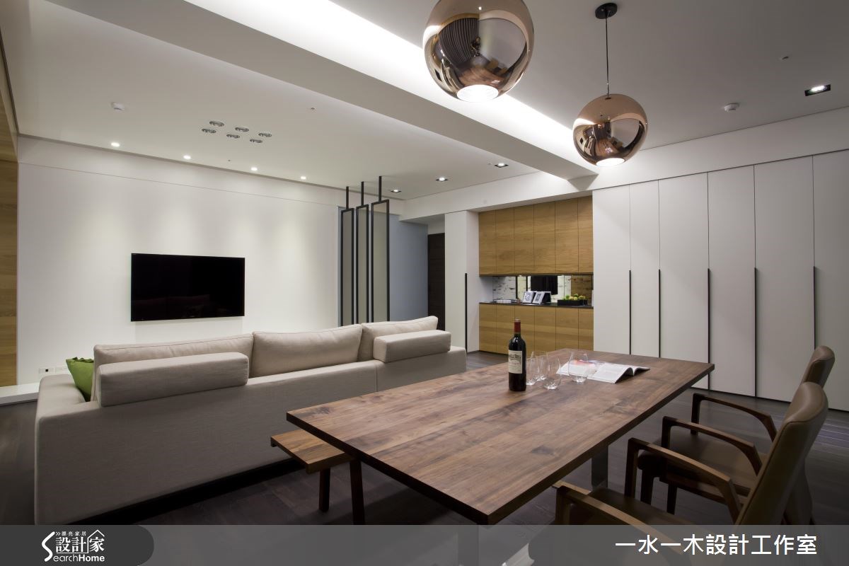 36坪新成屋(5年以下)＿奢華風客廳餐廳案例圖片＿一水一木設計工作室＿一水一木_19之8