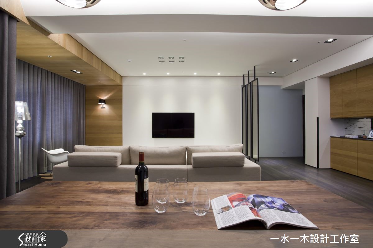 36坪新成屋(5年以下)＿奢華風客廳餐廳案例圖片＿一水一木設計工作室＿一水一木_19之9