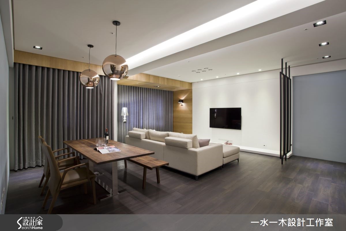36坪新成屋(5年以下)＿奢華風客廳案例圖片＿一水一木設計工作室＿一水一木_19之11