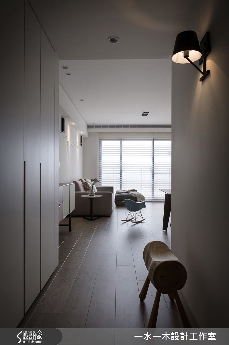 27坪新成屋(5年以下)＿簡約風玄關走廊案例圖片＿一水一木設計工作室＿一水一木_22之2