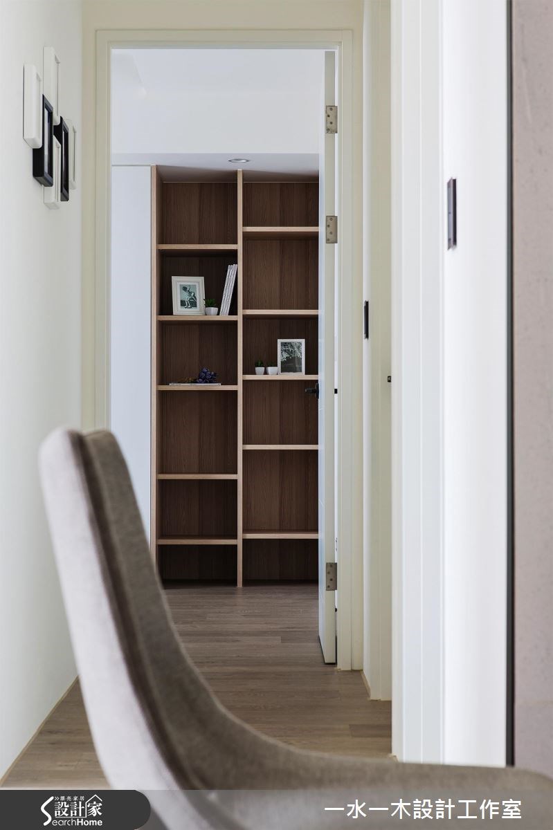 27坪新成屋(5年以下)＿簡約風走廊案例圖片＿一水一木設計工作室＿一水一木_22之10
