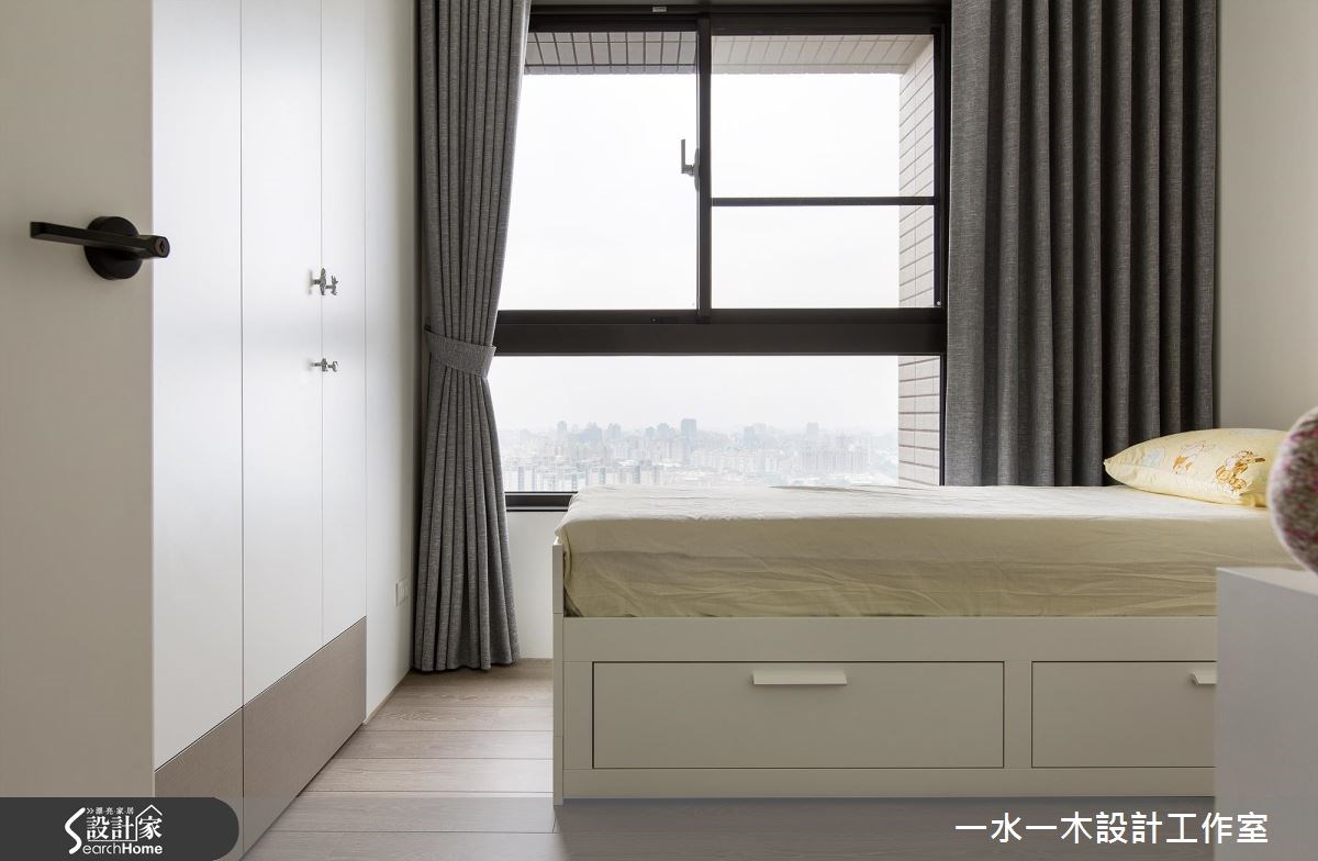 27坪新成屋(5年以下)＿簡約風臥室案例圖片＿一水一木設計工作室＿一水一木_22之12