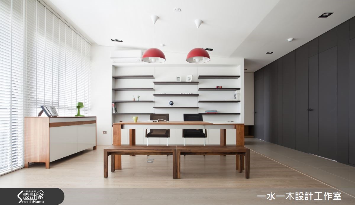 38坪新成屋(5年以下)＿北歐風餐廳書房案例圖片＿一水一木設計工作室＿一水一木_23之7