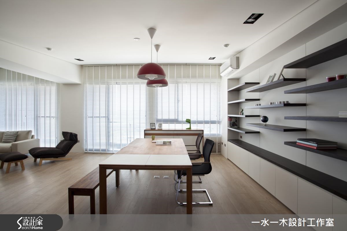 38坪新成屋(5年以下)＿北歐風餐廳書房案例圖片＿一水一木設計工作室＿一水一木_23之8