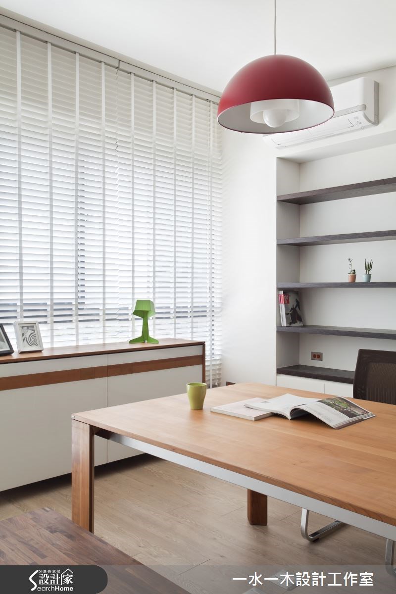 38坪新成屋(5年以下)＿北歐風餐廳書房案例圖片＿一水一木設計工作室＿一水一木_23之9