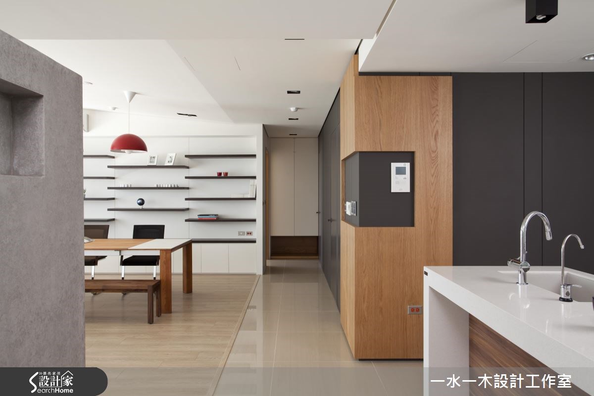 38坪新成屋(5年以下)＿北歐風餐廳書房走廊案例圖片＿一水一木設計工作室＿一水一木_23之10