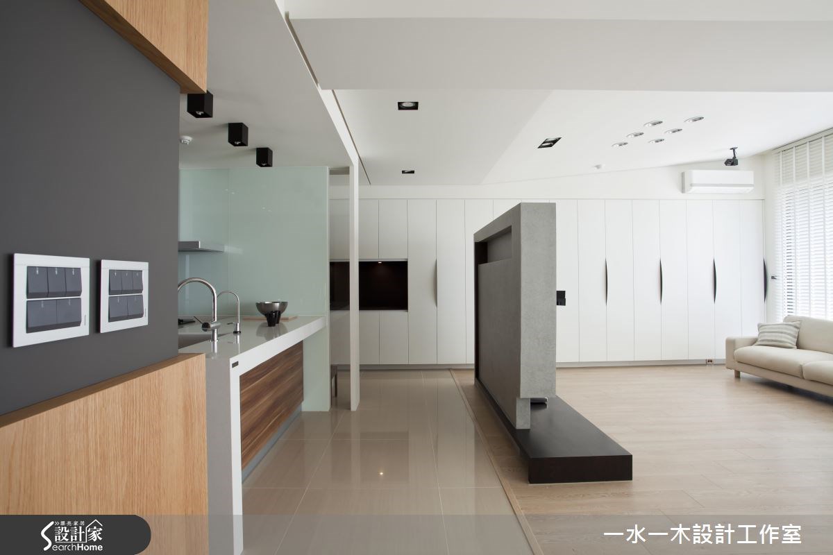 38坪新成屋(5年以下)＿北歐風客廳廚房案例圖片＿一水一木設計工作室＿一水一木_23之11